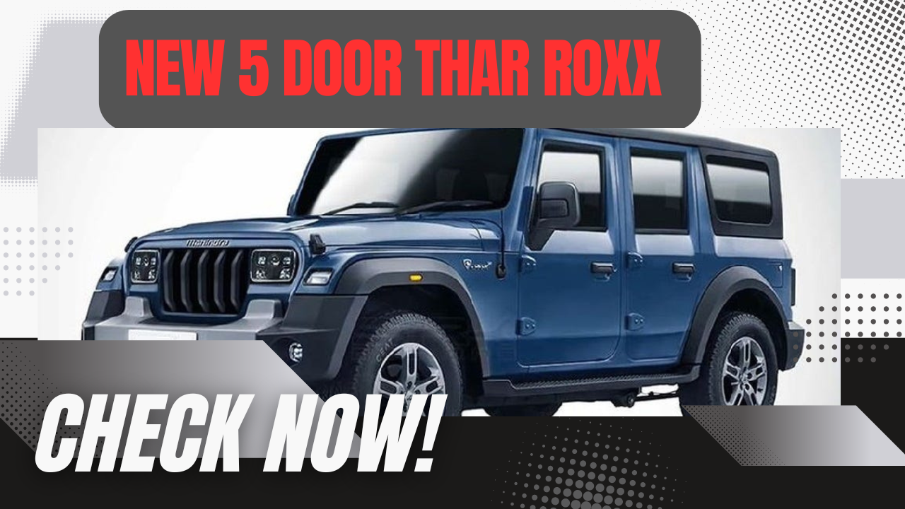 All New Thar Roxx 5 door